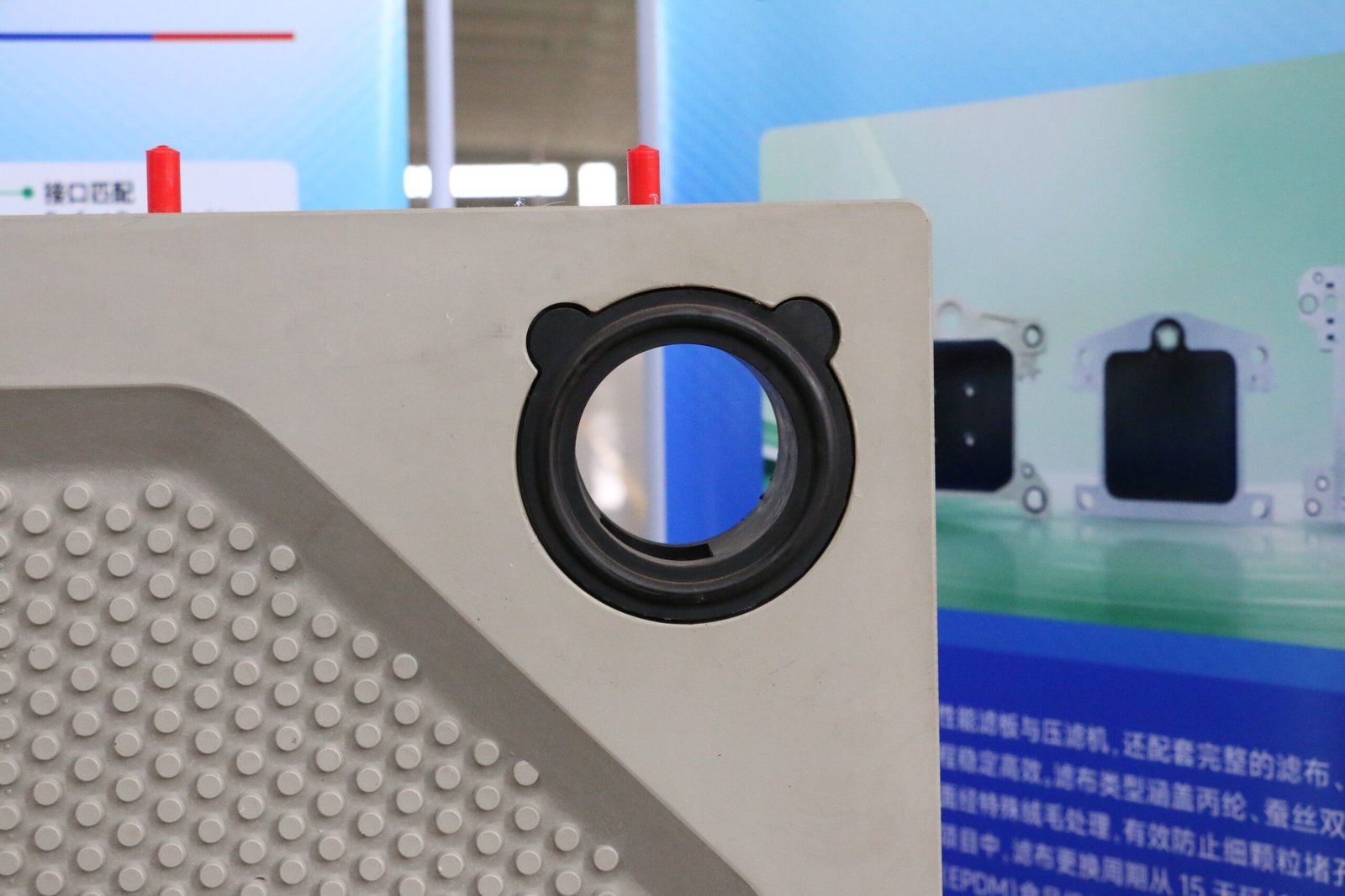 1200×1200 Single-Chamber Feed Filter Plate - Image 3