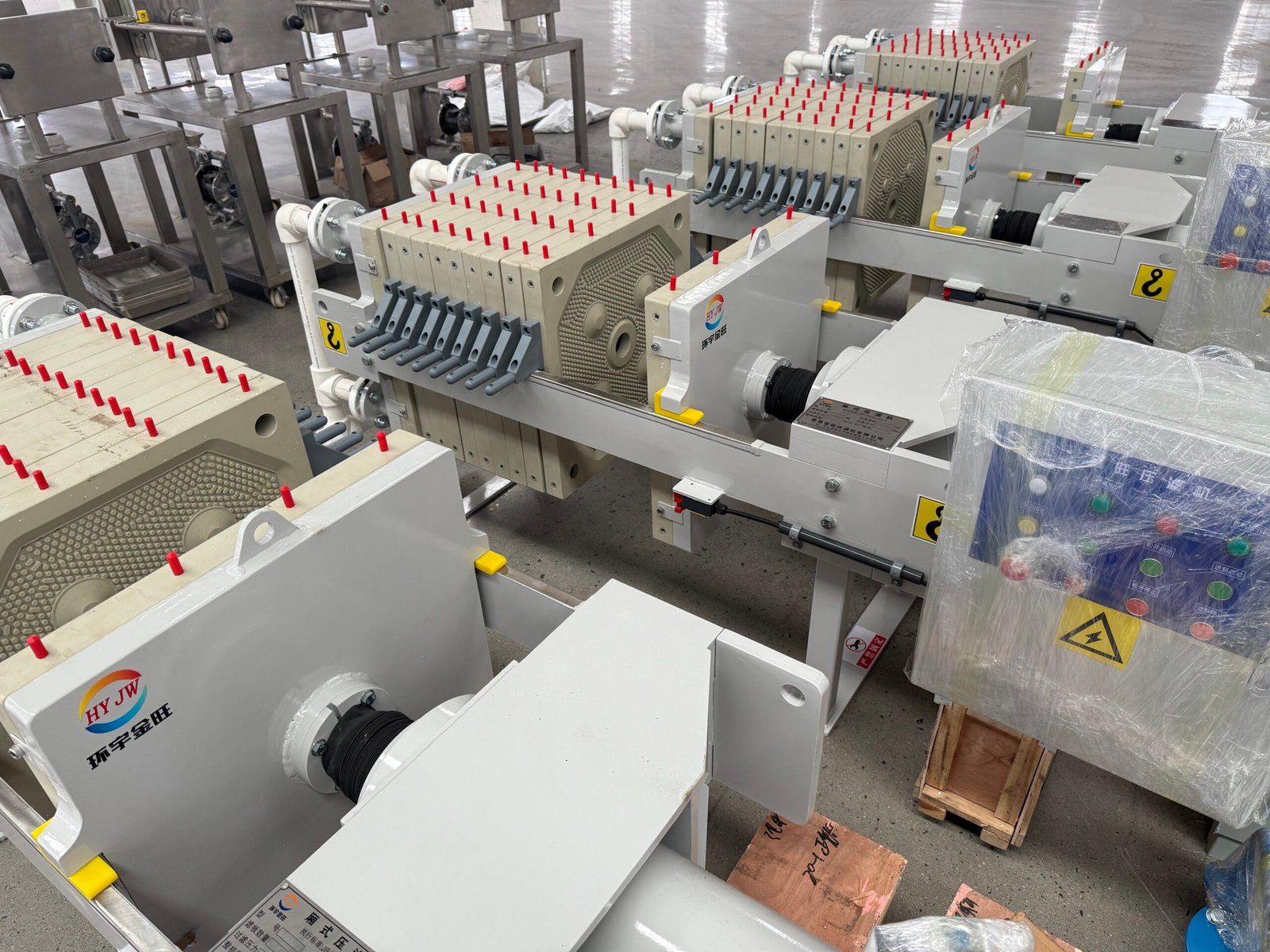630 Automatic Plate-Shifting Membrane Filter Press - Image 2