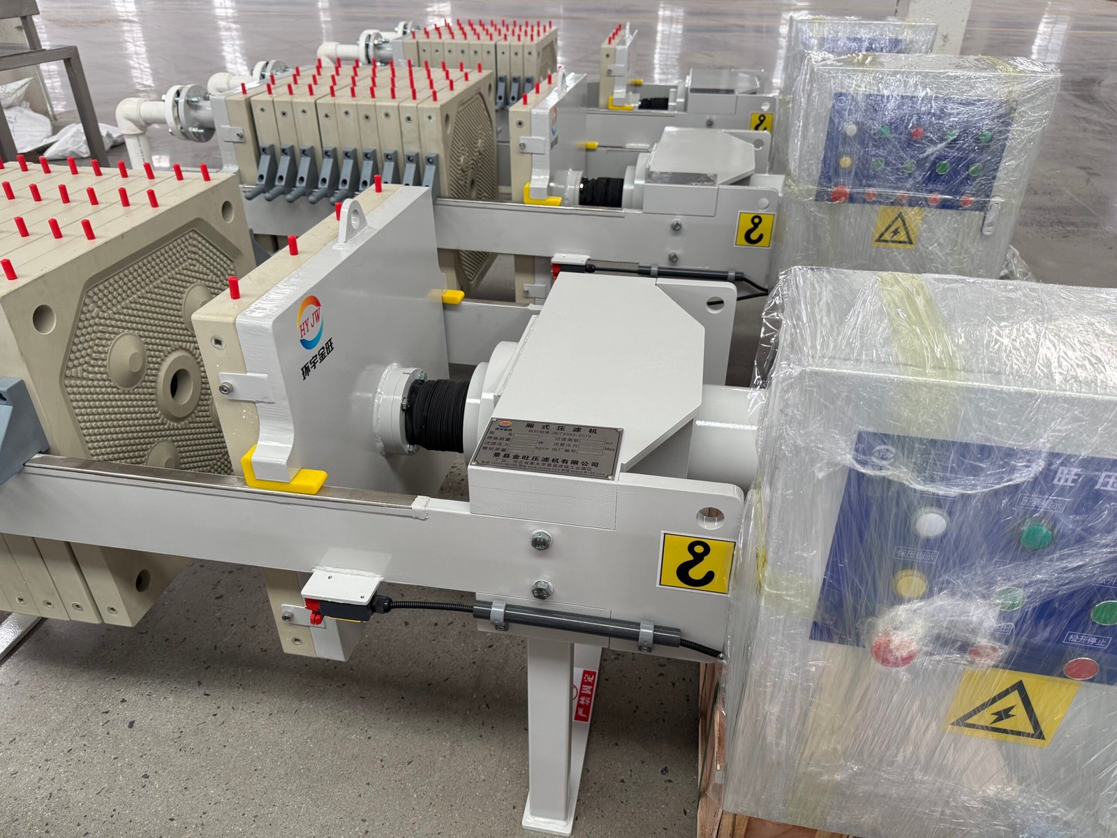 630 Automatic Plate-Shifting Membrane Filter Press - Image 3