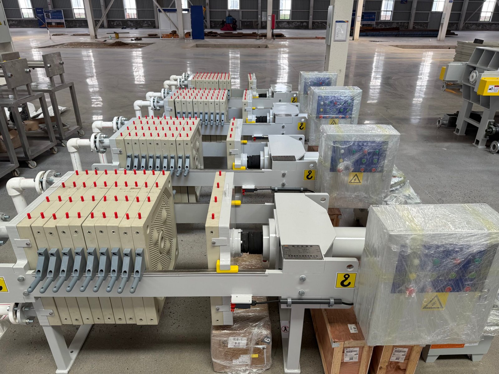 630 Automatic Plate-Shifting Membrane Filter Press - Image 4
